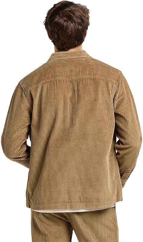 - Chemise Homme - Coupe Décontractée - Workwear Overshirt - Kaki Foncé