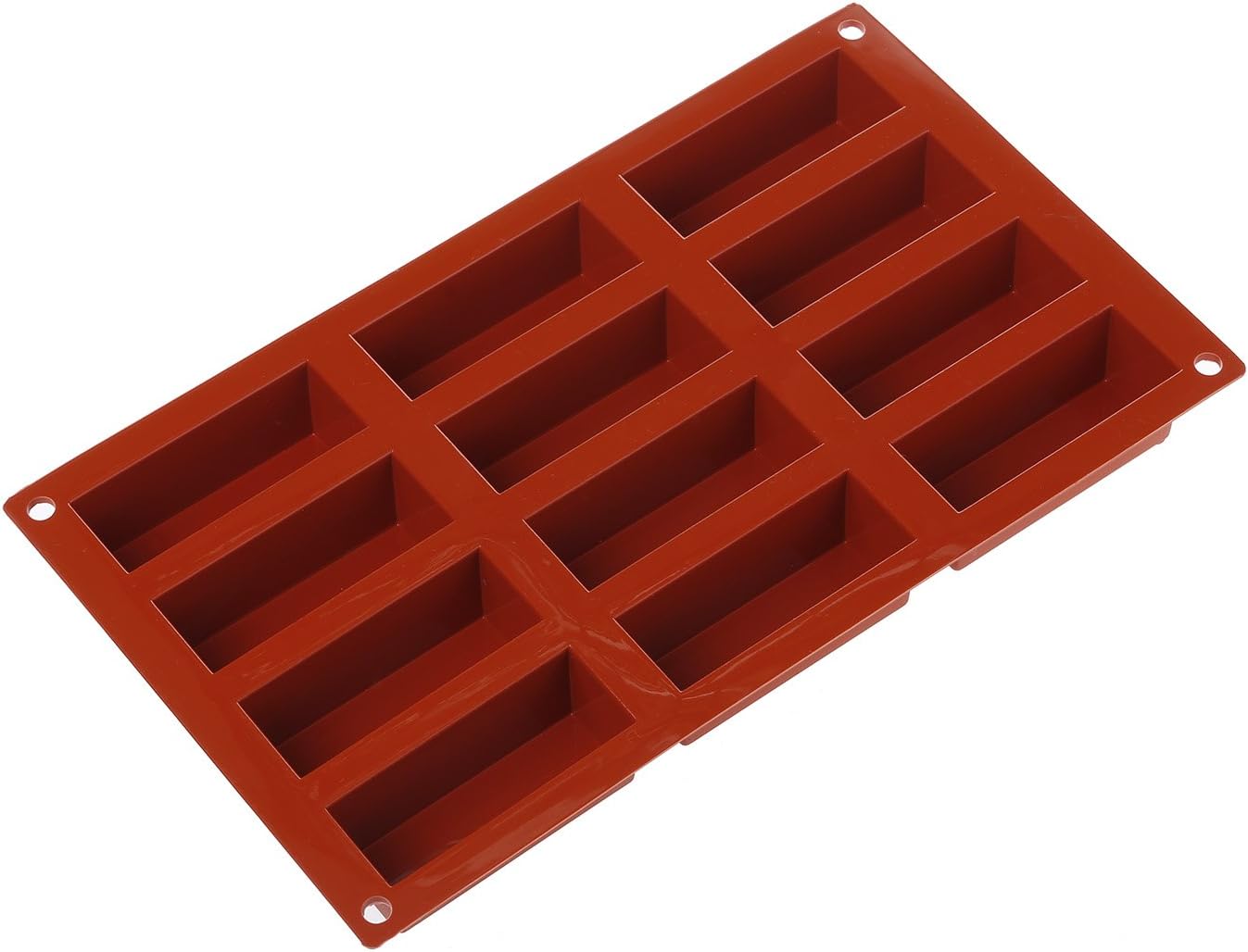 Eddingtons 12-Cup Mini Loaf Pan, SF026, Terracotta, 79mm x 29mm
