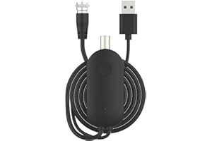 BIGEFEIXU TV Antenna Amplifier Indoor/Outdoor, High Gain TV Antenna Amplifier, Indoor/Outdoor Signal Booster for Digital TV, Low Noise & Pixel-Free Clarity, Adjustable Gain & Timer, USB-Powered(Black)