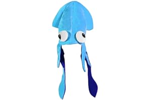 Funny Party Hats Squid Hat - Funny Fun and Crazy Hats in Many Styles