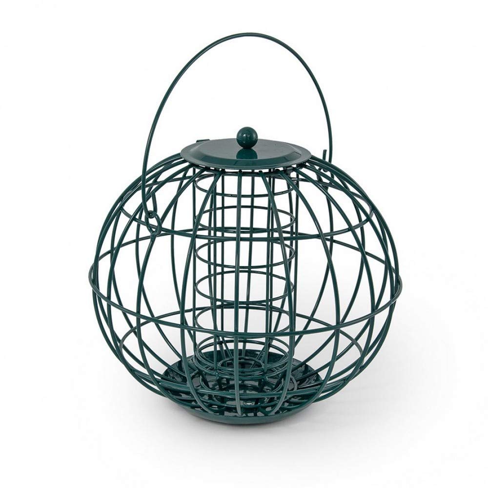 CJ Wildbird Foods Ltd London Squirrel Resistant Fat Ball Bird Feeder, clear