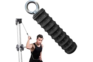 BLUSLM Ergonomic Tricep Rope Pulldown Attachments, Upgraded 27 32 40 & 47 Inch Extra Long Triceps Rope Cable Attachments for Gym, LAT Pull Down Bar for Cable Machine, Tricep Workout Cable Attachments