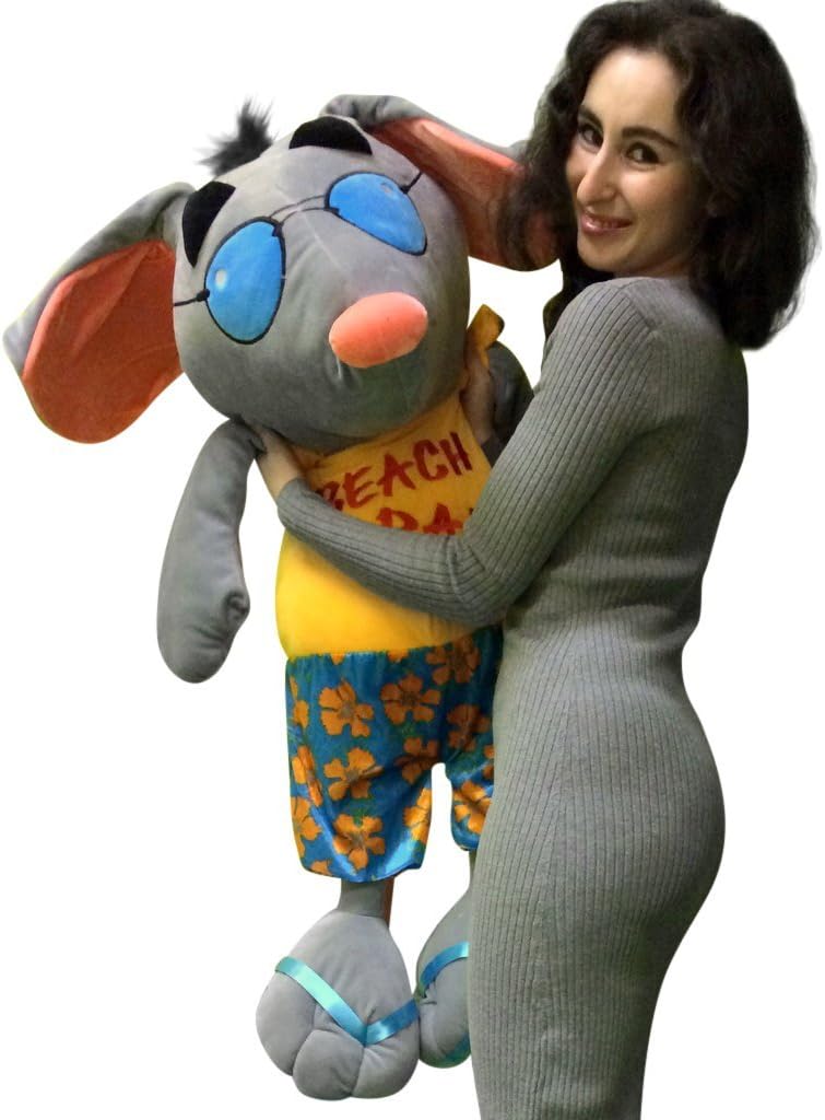 large stuffed rat
