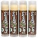 Lizard Lips USDA Certified Organic - Vanilla 4 Pack