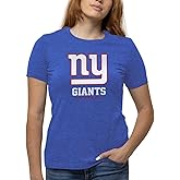Team Fan Apparel Women's NFL Ultimate Fan Logo Short Sleeve T-Shirt - 100% Cotton - Officially Licensed - Tagless Tee