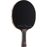 JOOLA Infinity Overdrive - Professional Performance Ping Pong Paddle with Carbon Technology - Black Rubber on Both Sides - Competition Table Tennis Racket for Advanced Training - Extreme Speed