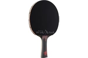 JOOLA Infinity Overdrive - Professional Performance Ping Pong Paddle with Carbon Technology - Black Rubber on Both Sides - Competition Table Tennis Racket for Advanced Training - Extreme Speed