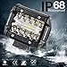 OFFROADTOWN LED Pods, 7inch 72W LED Work Light CREE Driving Light Spot Beam Off Road Fog Lights Waterproof LED Cubes for Trucks ATV UTV SUV Boat Lamp