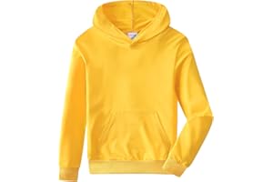 MOMBEBE COSLAND Boys Hoodies Kids Cotton Sweatshirt X-Small-Large