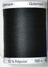 Gutermann Sew-All Thread Polyester Black 1000m Strong Durable view 4
