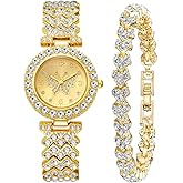 VILKFY Luxury Women Bracelet Watches Fashion Quartz Watches Female Dress Watches