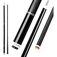 KONLLEN Carbon Fiber Pool Cue Stick Low Deflection Hand-Made Inlay Billiard Cue Ultra-Smooth Professional Feeling Billiard Pool Cue Sticks for Adults