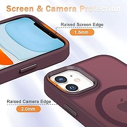 YENAPOON for iPhone 11 Case, Matte Magnetic Phone