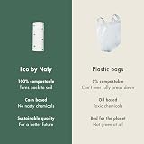Naty Compostable Nappy Bags Easy Tie Handles 50 Count Fragrance Free view 4