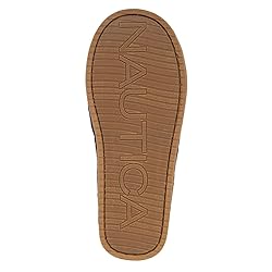 Nautica Women's Cozy Micro Suede Slide Slippers