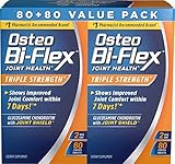 Osteo Bi-Flex Glucosamine Chondroitin MSM With Joint Shield, Twin Pack, 80 ct each