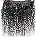Beauty Forever Brazilian Virgin Hair Curly Weave 3 Bundles 100% Unprocessed Human Hair Extensions Natural Color (100+/-5g)/ Pc (20 22 24)