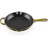 Le Creuset Enameled Cast Iron Signature Round Skillet, 10.25”, Olive