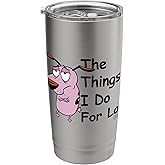 Courage the Cowardly Dog For Love Stainless Steel Insulated Tumbler