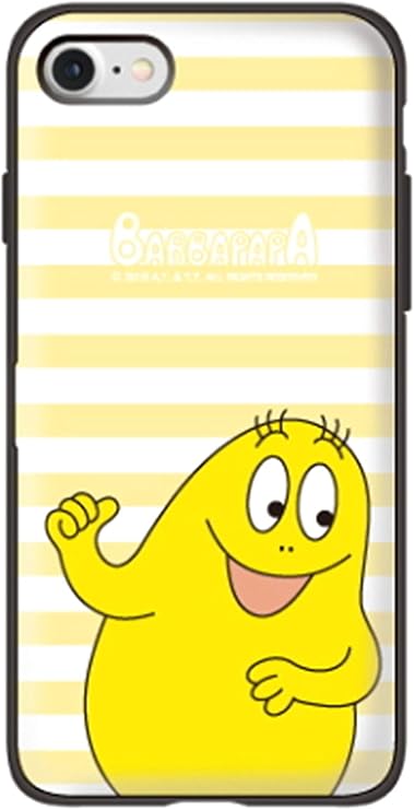 Amazon Co Jp 5種類のオシャレ愛らしくかわいいパステルカラーのヴィンテージでユニークな魅力的なbarbapapaバーバパパアニメのキャラクターのストライプレタリングラブリーアートデザインパターンiphoneケース Galaxyケースシリコンとポリカーボネートの二重構造の