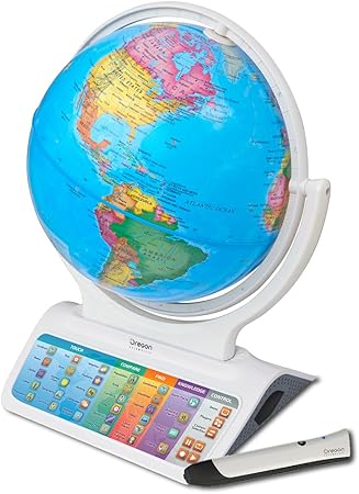 edu science interactive globe with smart pen