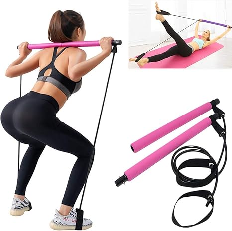 Barra de pilates, barra de banda de larga resistencia, barra de ...