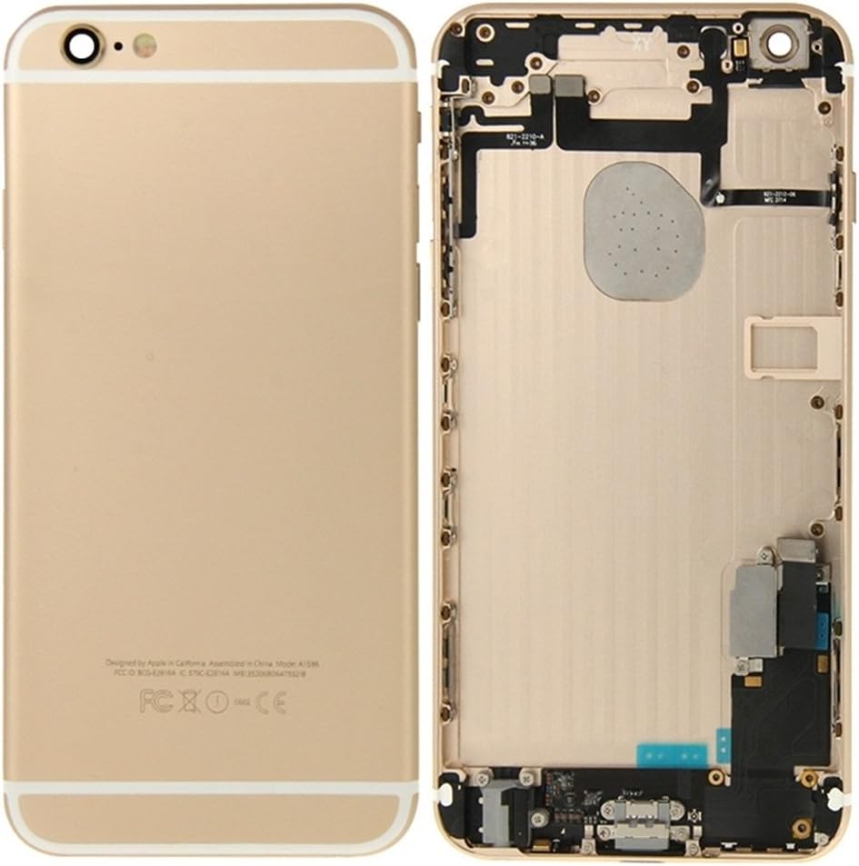 Replacement for Full Cover iPartsBuy Housing Plus(Gold) iPhone Back 6