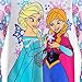 Disney Store Girls Anna & Elsa - Frozen -Winter Wear PJ Pals Set, Multicolor