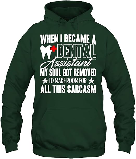 Amazon.com: Dental Assistant Cool Tshirt - I Became A Dental Assistant