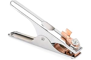 Luckyweld 300 Amp Welding Ground Clamp, Welding Ground Suitable for MIG MMA TIG ARC Welder and Cutter Machine