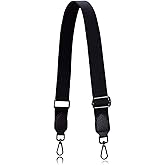 Allzedream Purse Straps Replacement Crossbody Bags Handbag Wide Canvas Leather Adjustable