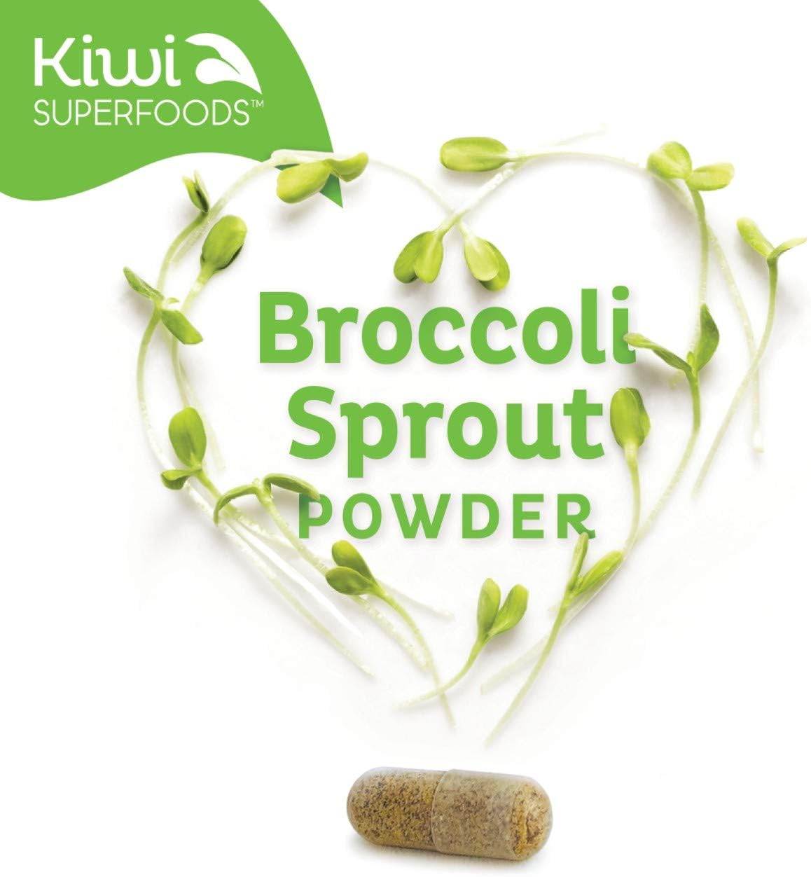 New Zealand Broccoli Sprout Powder Capsules 60 x 600mg - Image 5