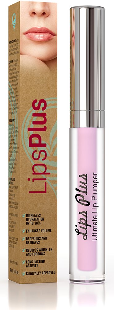 All-Natural Lip Plumper Gloss – Lip Plumpers That Really Work Give Fuller Lips Without Lip Fillers: Beauty