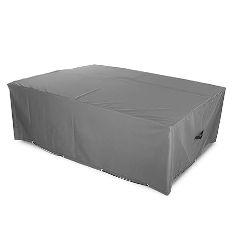PRIMA GARDEN Abdeckhaube für Möbel-Sets | Wasserdicht | Abperleffekt | 600D Oxford Polyester | Robust | 200 x 160 x 70 cm | G