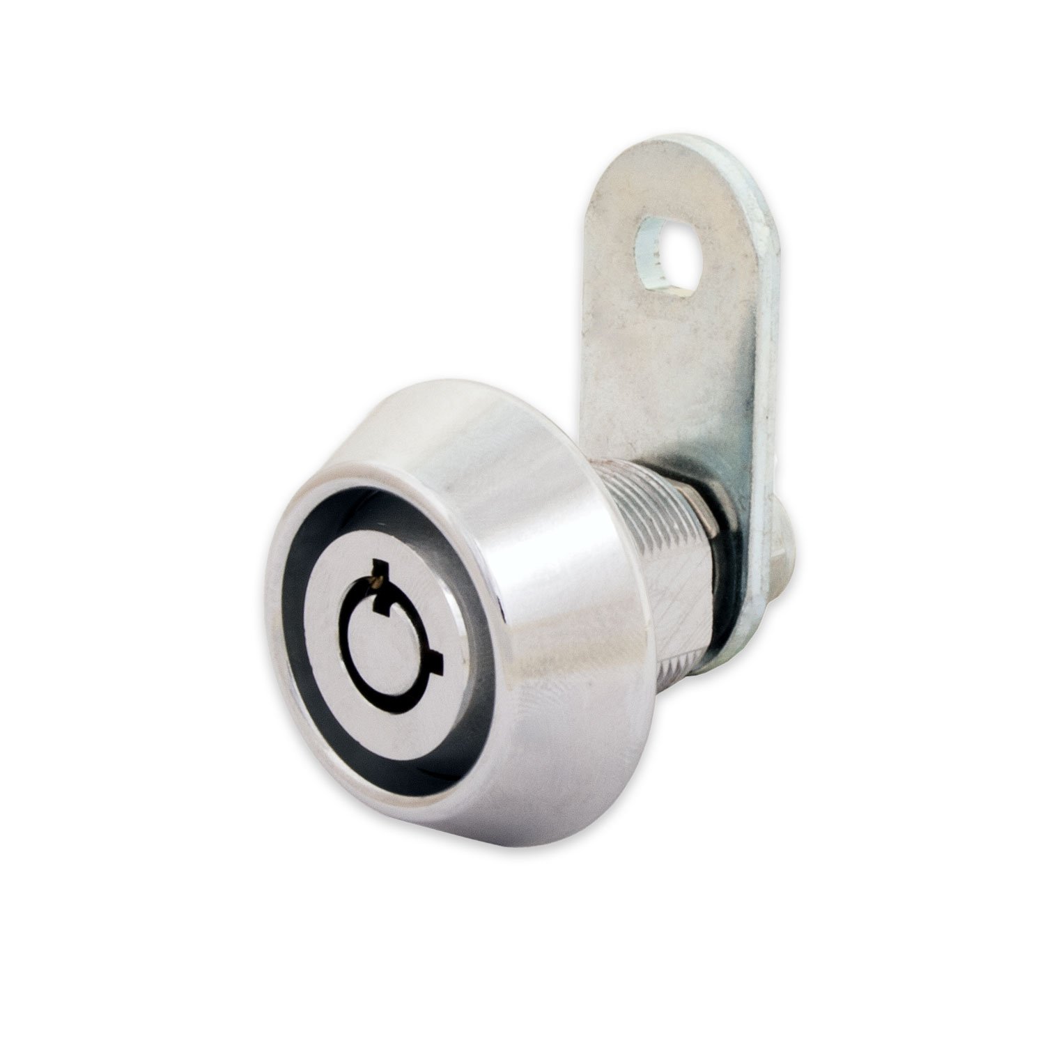 FJM Security C2400ASKD Small Tubular Cam Lock with Stainless Steel
