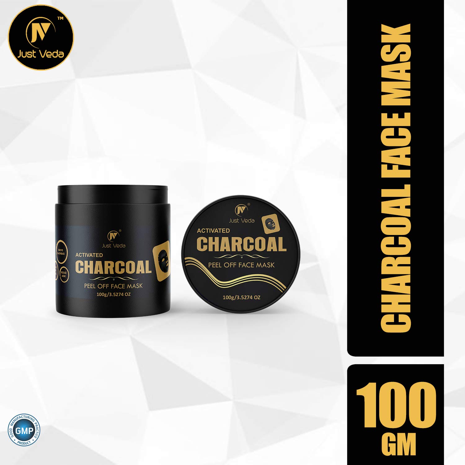 just veda charcoal face wash