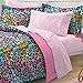My Room Neon Leopard Ultra Soft Microfiber Girls Comforter Set, Multi-Colored, Full