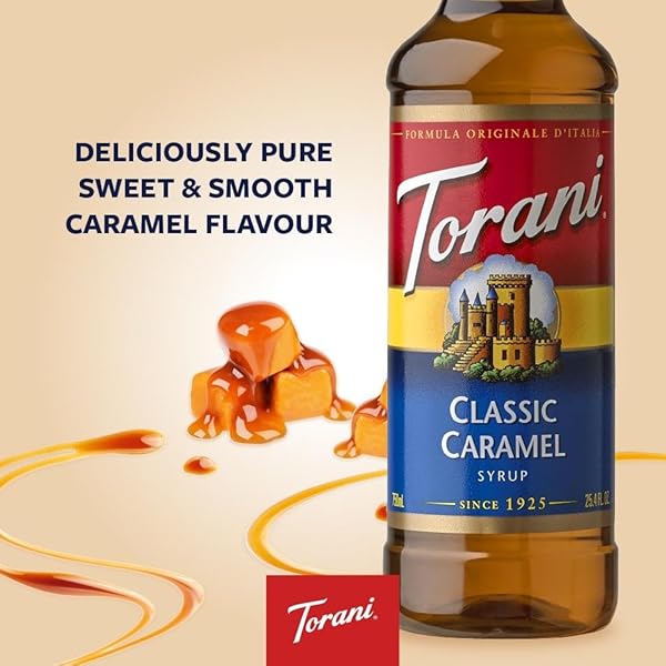 TORANI SYRUP, CLASSIC CARAMEL, 25.4 OUNCE (PACK OF 1)