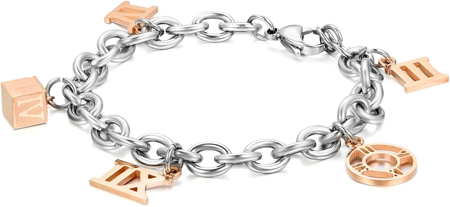 Pulsera Con Cadena De Color Plateado Para Hombre Y... – Grandado