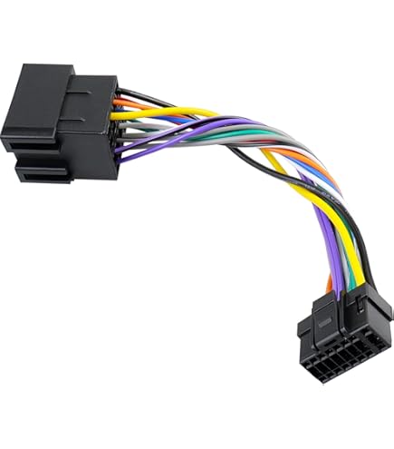 VGOL 9 Pin Tractor en RTV radio vervanging ISO adapter kabel compatibel met Kubota Tractoren B2650 B2250 L3240HSTC