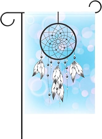 Amazon Com Imobaby Aztec Dreamcatcher Feathers Polyester Garden