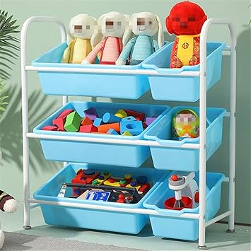 Aufbewahrungsbox Aufbewahrungstruhe Kinderzimmer Ordentliche Spielzeugkiste Perfekt For Die Aufbewahrung Von Haushaltsgegenstanden Stoffen Oder Spielzeug Color Blue Size Free Size Amazon De Kuche Haushalt