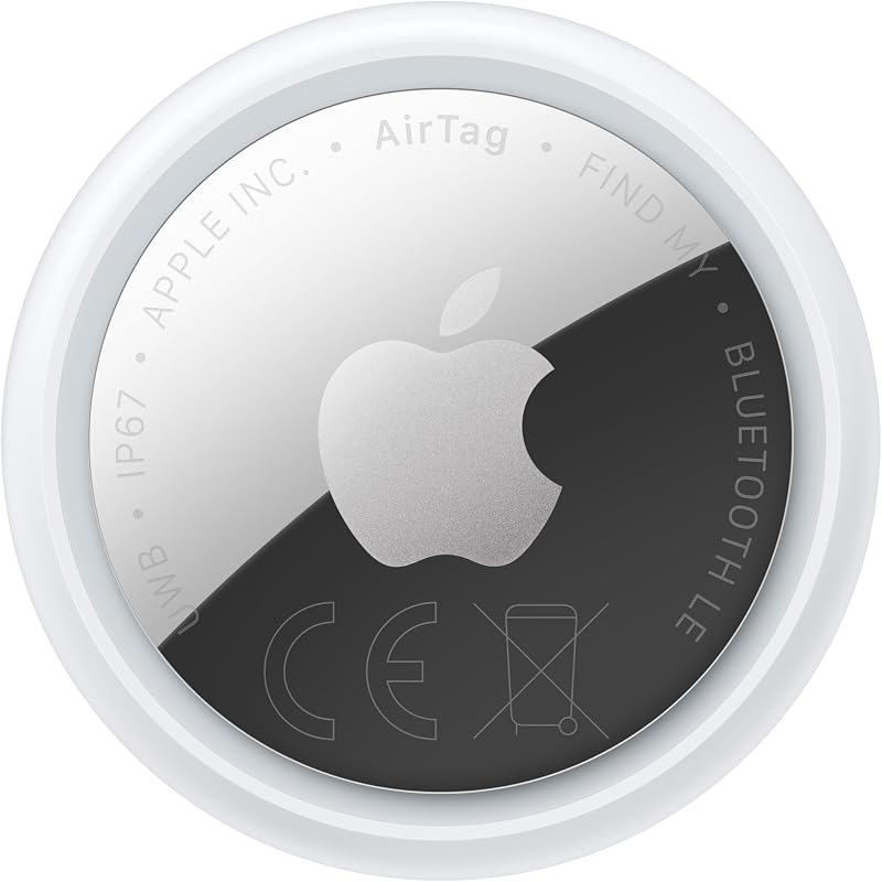 AirTag (seconda generazione): utile per localizzare portachiavi, portafogli e molto altro; funziona emettendo un suono; si configura con un semplice tap da iPhone o iPad