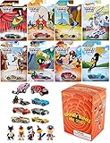 Cartoon Looney Hot Wheels Tunes Exclusive Die-Cast cars Bugs Bunny / Daffy Duck / Michigan J. Frog / Marvin Martian / Wile E. Coyote / Road Runner / Tazmanian Devil / Yosemite Sam + Kid Robot Mini Fig
