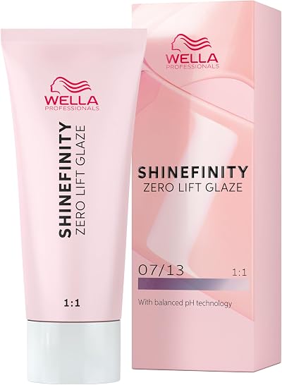 Wella Shinefinity Zero Lift Glaze 07/13 Toffee Cream 60 ml Professional
