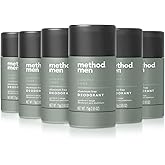 Method Mens Aluminum-Free Deodorant, Juniper & Sage, 2.65 Ounce (Pack of 6)