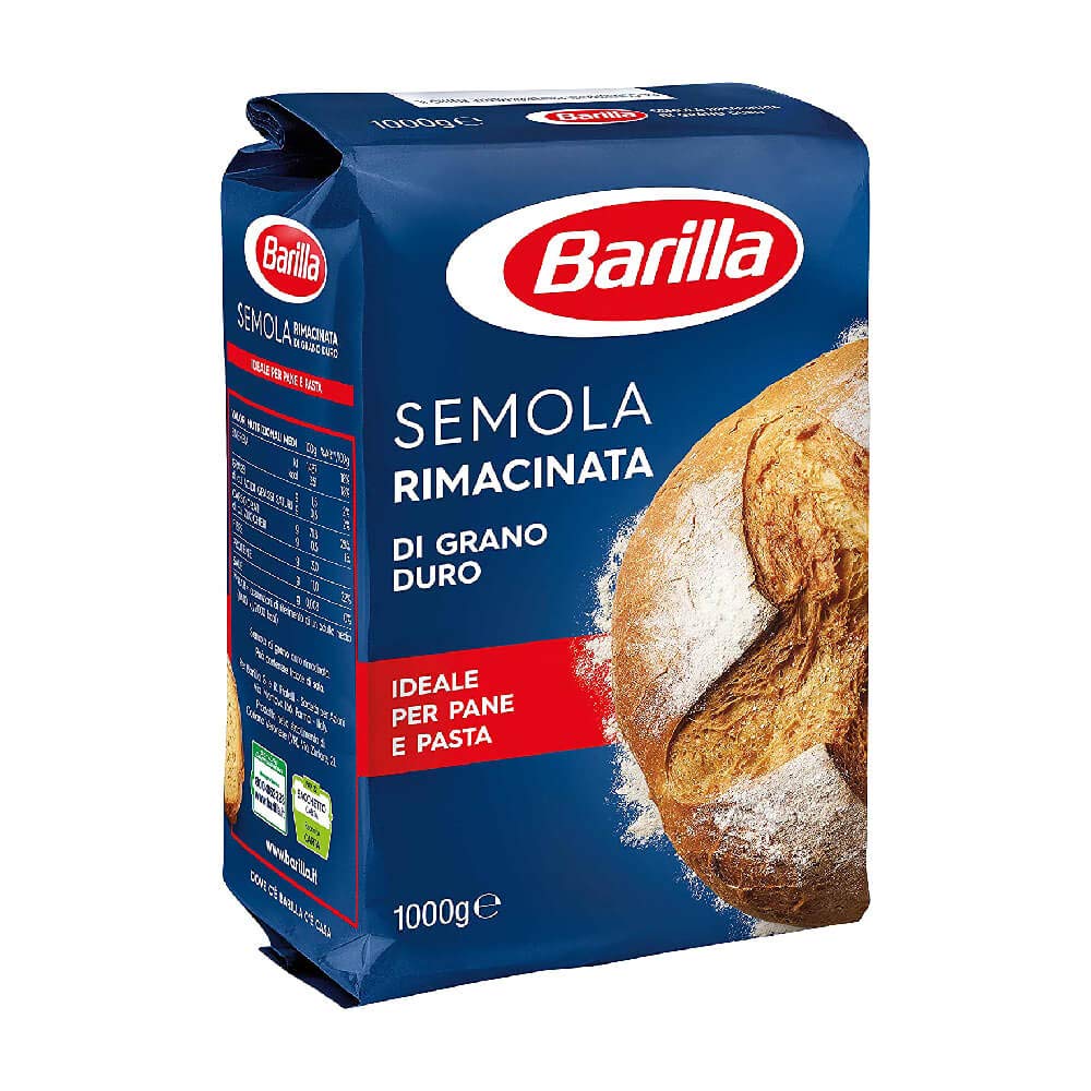 3x Barilla Semola Di Grano Duro Rimacinata Hartweizengries 1kg Amazon De Lebensmittel Getranke