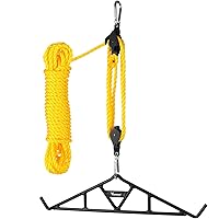 Highwild Game Hanging Gambrel & Hoist Kit with Pulleys & Rope - 1600 lbs