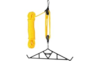 Highwild Game Hanging Gambrel & Hoist Kit with Pulleys & Rope - 1600 lbs