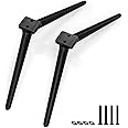 Metal TV Legs for TCL TV Stand Legs, Only for TCL 50Q650F 55Q650F 65Q650F 70S446 75S451 75S453 75S455, Only for TCL 50" 55" 65" 70" 75" Smart TV Stand with Secrews and Instructions, Stable and Sturdy